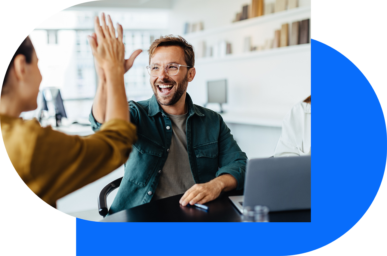 People_HighFive_Happy_Bright_Blue_AdobeStock_553721043 People_HighFive_Happy_Bright_Blue_AdobeStock_553721043